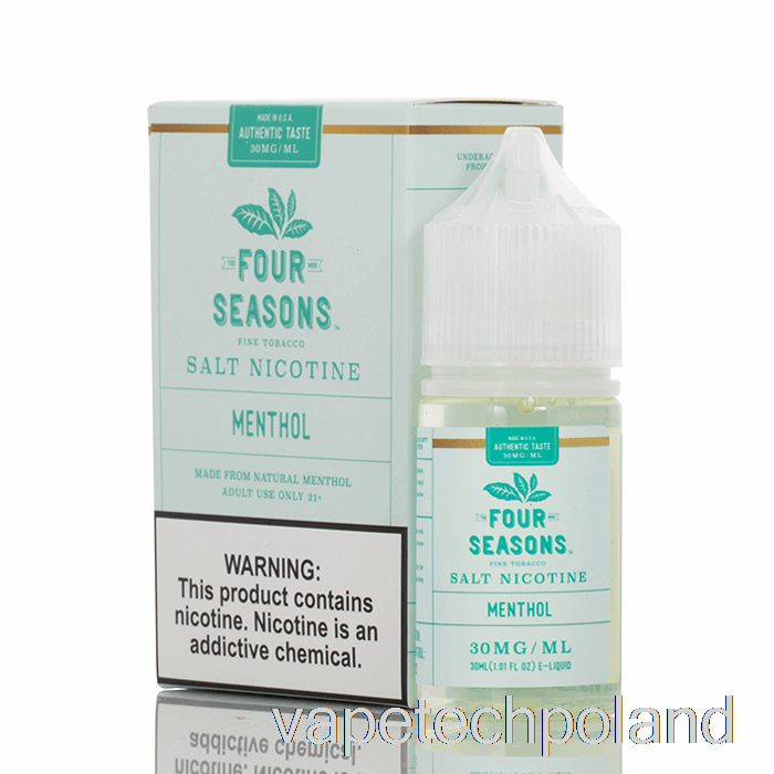 Vape Polska Sól Mentolowa - Cztery Pory Roku - 30ml 30mg